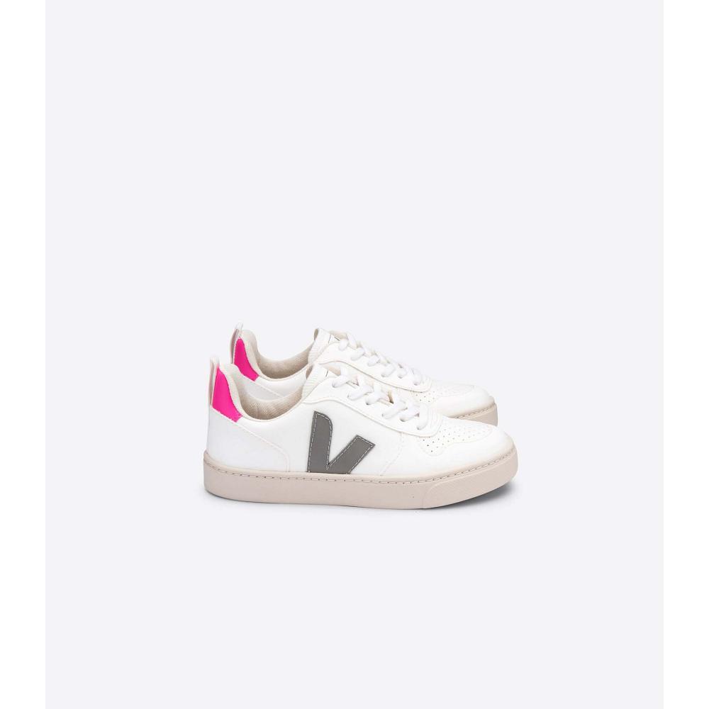 Αθλητικά Παπούτσια παιδικα Veja V-10 CWL White/Grey/Purple | GR 848VRW